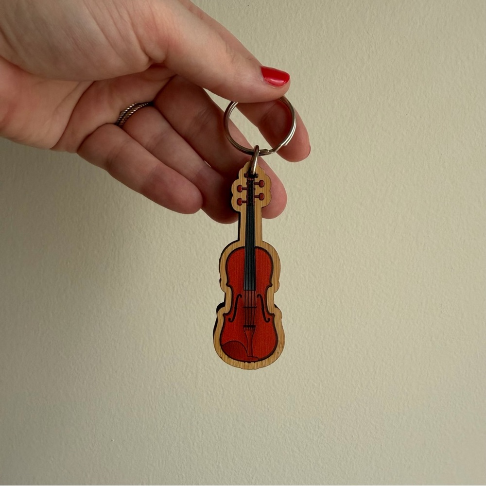 Derek Hough's 2026 Symphony Of Dance: Encore VIP Violin Keychain